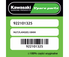 NUT,FLANGED,10MM
