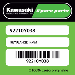 NUT,FLANGE,14MM