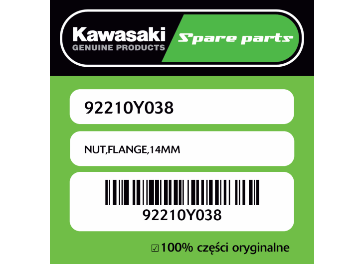 NUT,FLANGE,14MM