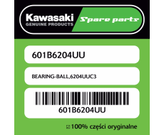 Łożysko kulkowe 6204UUC3 Kawasaki