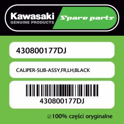 CALIPER-SUB-ASSY,FR,LH,BLACK