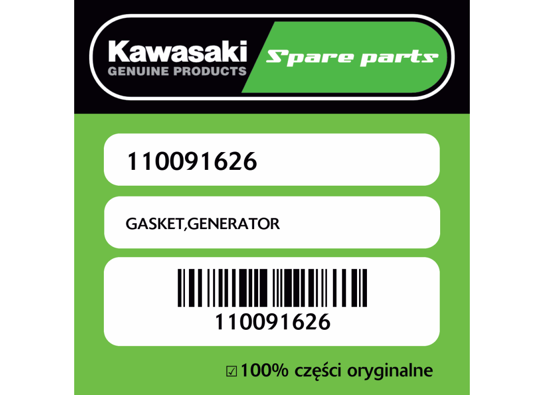GASKET,GENERATOR
