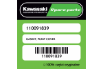 GASKET, PUMP COVER