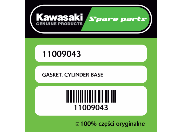 GASKET, CYLINDER BASE