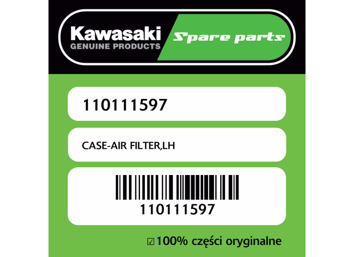 CASE-AIR FILTER,LH