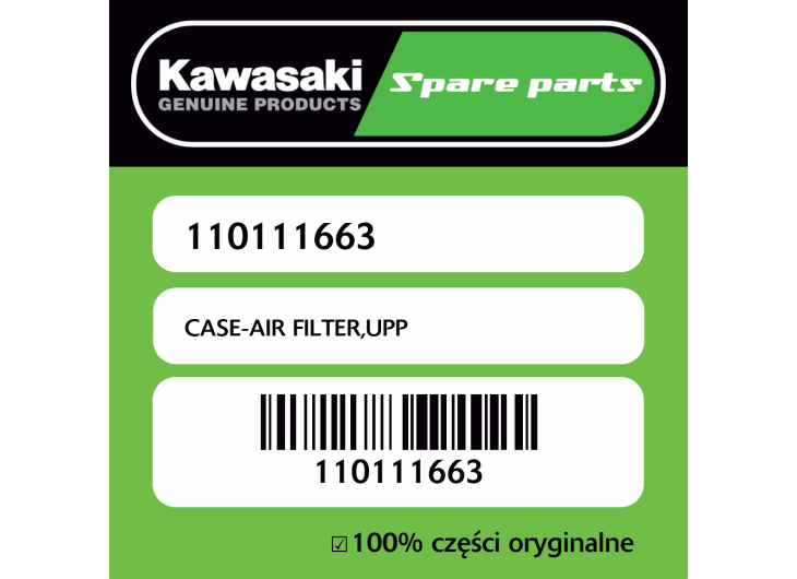 CASE-AIR FILTER,UPP