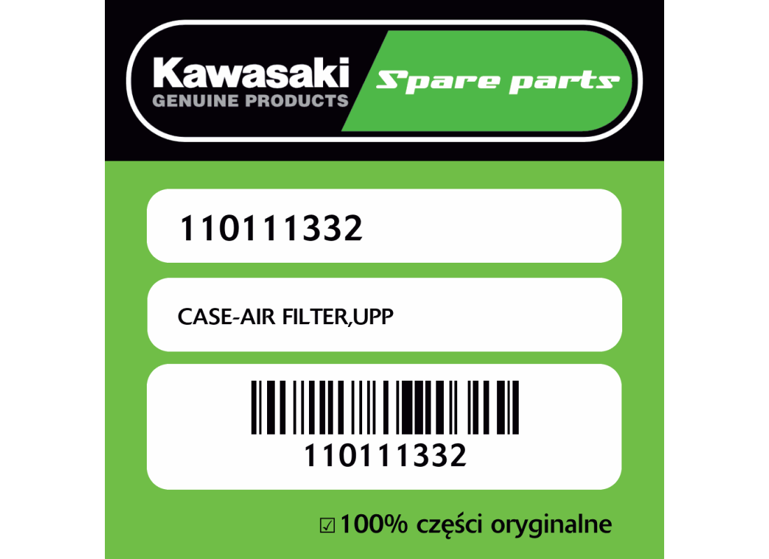 CASE-AIR FILTER,UPP