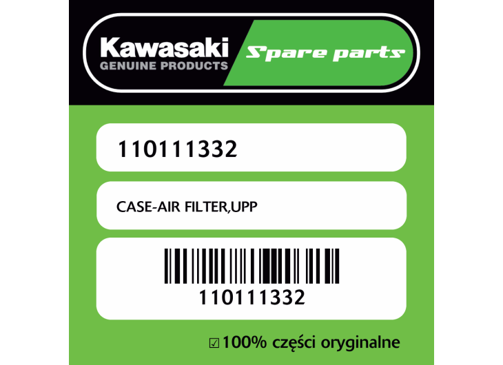 CASE-AIR FILTER,UPP