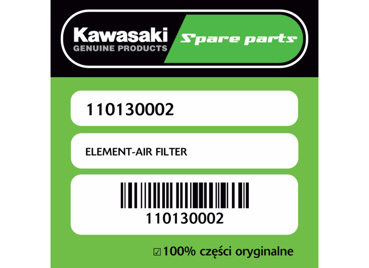 Filtr powietrza Kawasaki