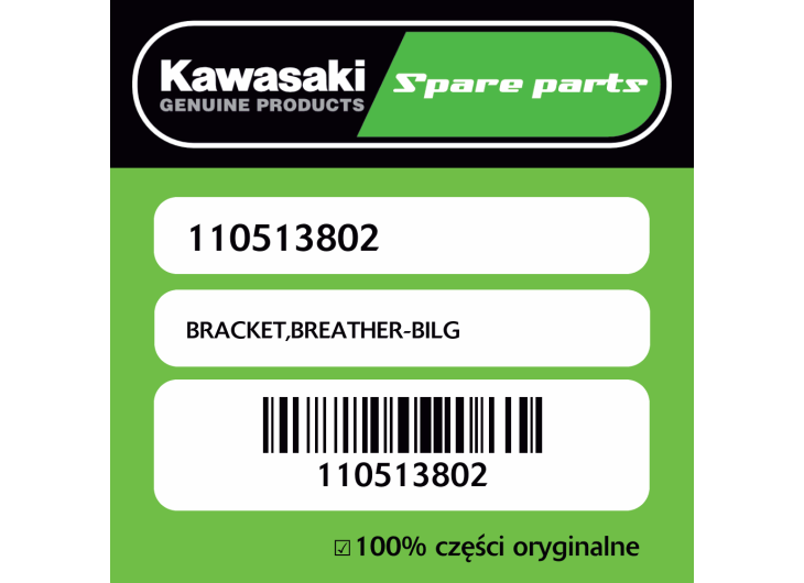 BRACKET,BREATHER-BILG