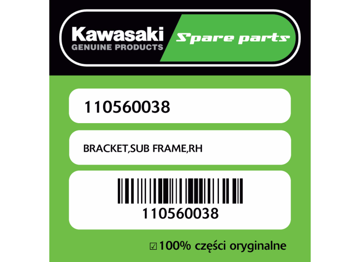 BRACKET,SUB FRAME,RH