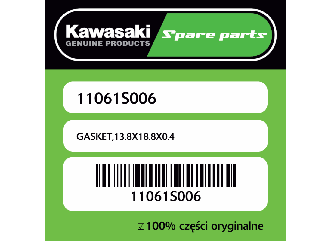 GASKET,13.8X18.8X0.4