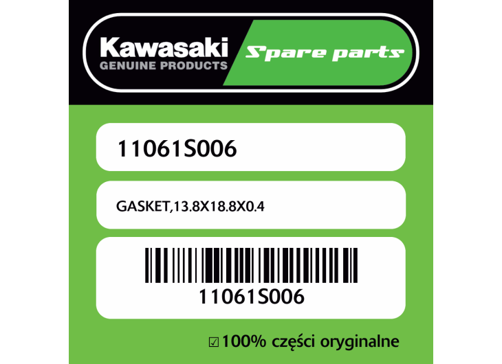 GASKET,13.8X18.8X0.4