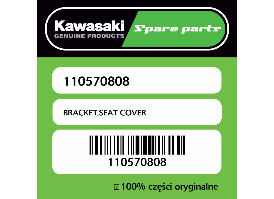 BRACKET,SEAT COVER