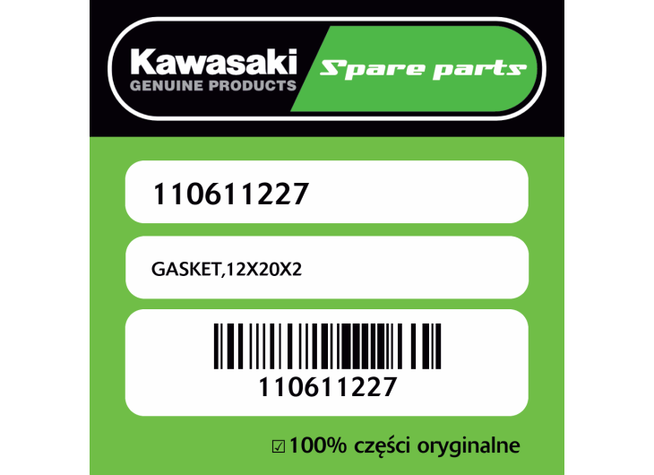 GASKET,12X20X2