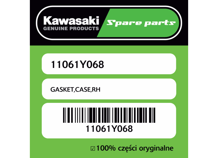 GASKET,CASE,RH