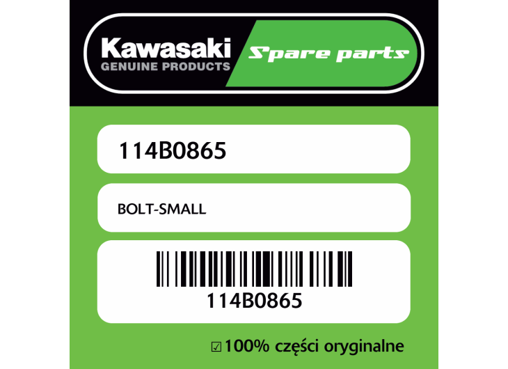 Śruba mała Kawasaki