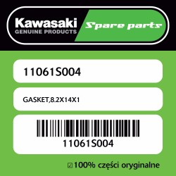 GASKET,8.2X14X1
