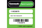 Śruba hex 8X70 Kawasaki