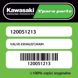VALVE-EXHAUST,MAIN