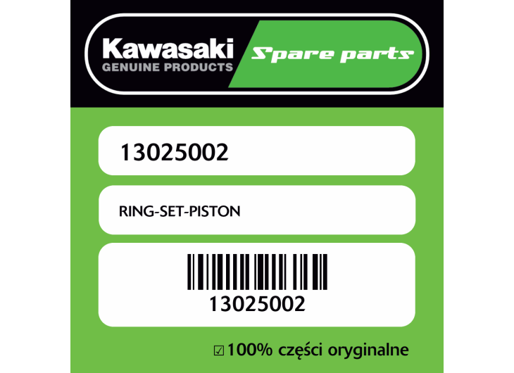 Zestaw pierścieni tłokowych Kawasaki