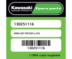 Zestaw pierścieni tłokowych L,O/S Kawasaki