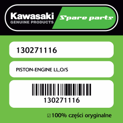 Tłok LL,O/S Kawasaki