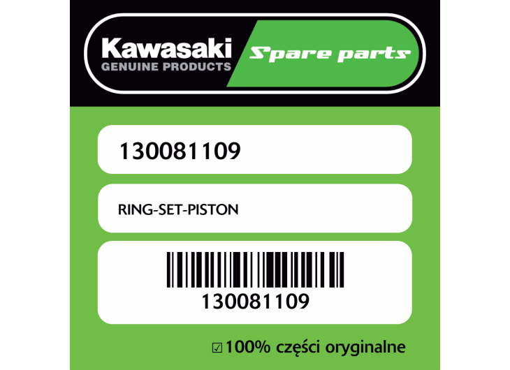 Zestaw pierścieni tłokowych Kawasaki