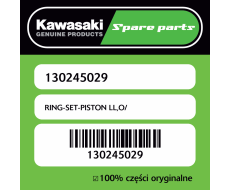 Zestaw pierścieni tłokowych LL,O/ Kawasaki