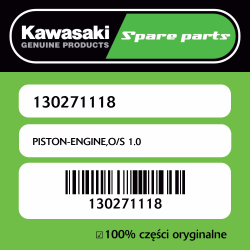 Tłok O/S 1.0 Kawasaki