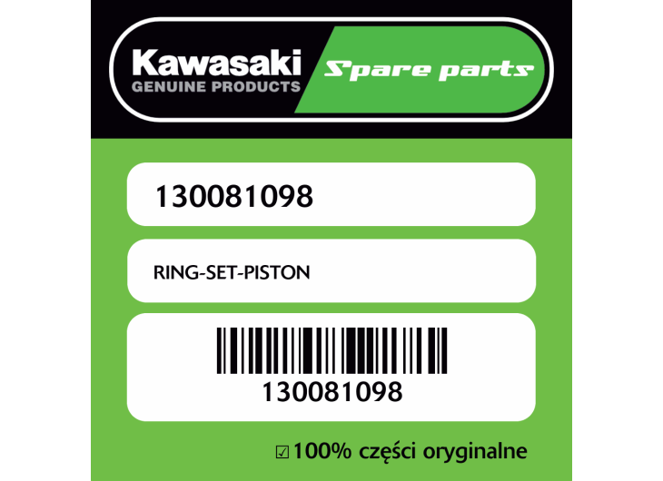 Zestaw pierścieni tłokowych Kawasaki