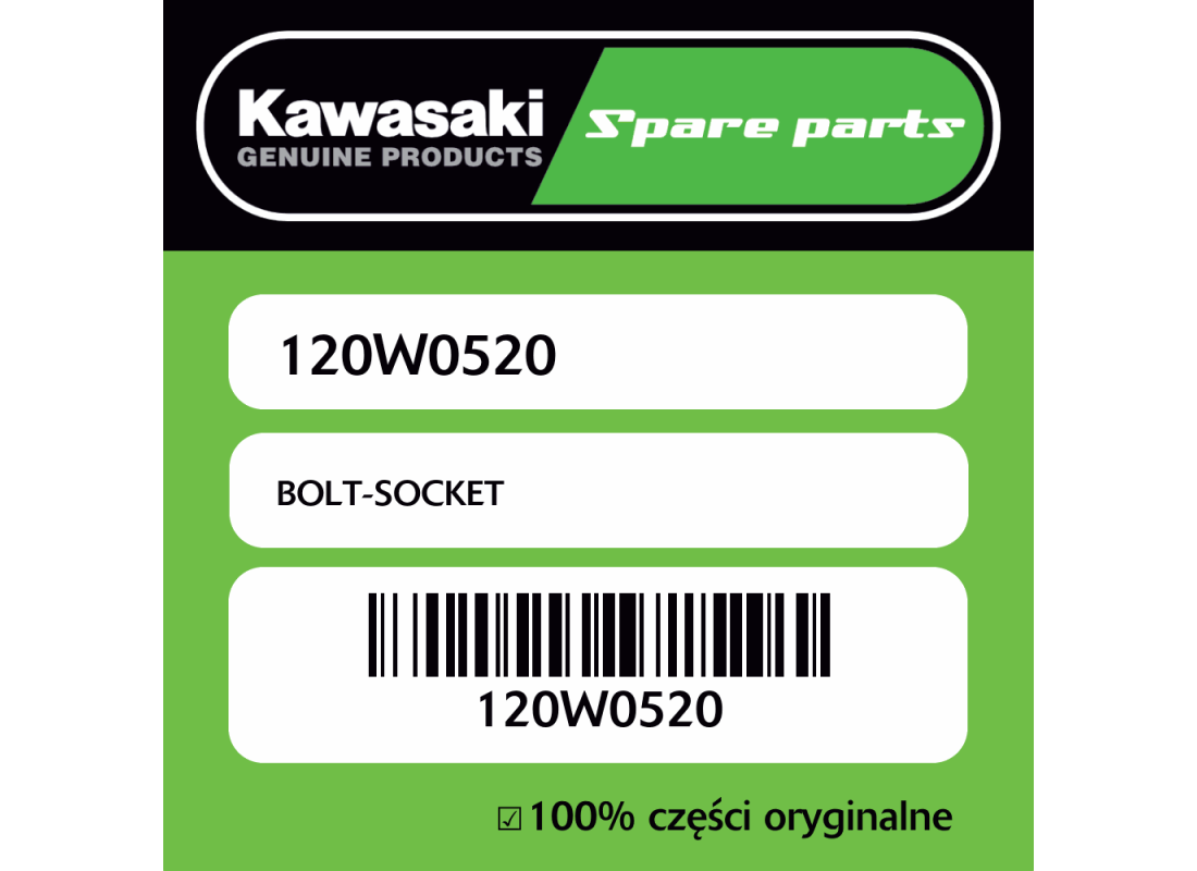 Śruba imbusowa Kawasaki
