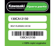 Śruba z kołnierzem 12X150 Kawasaki