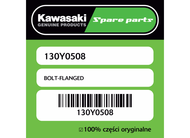 Śruba z kołnierzem Kawasaki