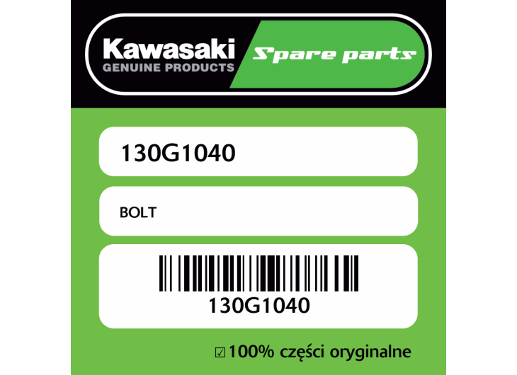Śruba Kawasaki