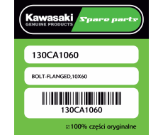 Śruba z kołnierzem 10X60 Kawasaki