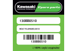 Śruba z kołnierzem 5X10 Kawasaki