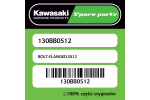 Śruba z kołnierzem 5X12 Kawasaki