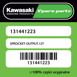 Zębatka przednia 12T Kawasaki