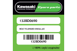 Śruba mała z kołnierzem 6X Kawasaki