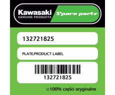PLATE,PRODUCT LABEL