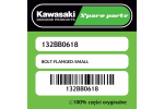 Śruba mała z kołnierzem Kawasaki