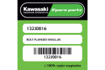 Śruba mała z kołnierzem 8X Kawasaki