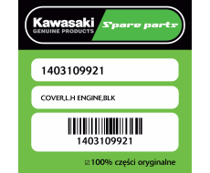 COVER,L.H ENGINE,BLK
