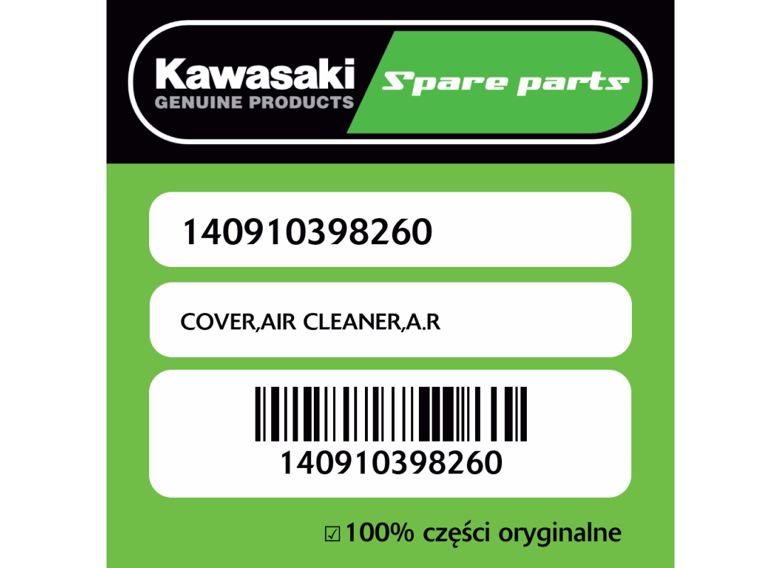 COVER,AIR CLEANER,A.R