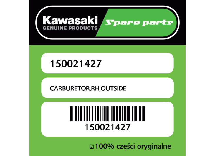 CARBURETOR,RH,OUTSIDE