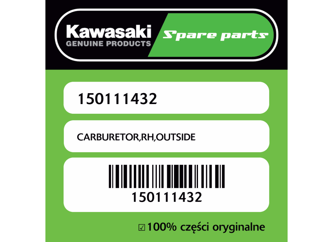CARBURETOR,RH,OUTSIDE