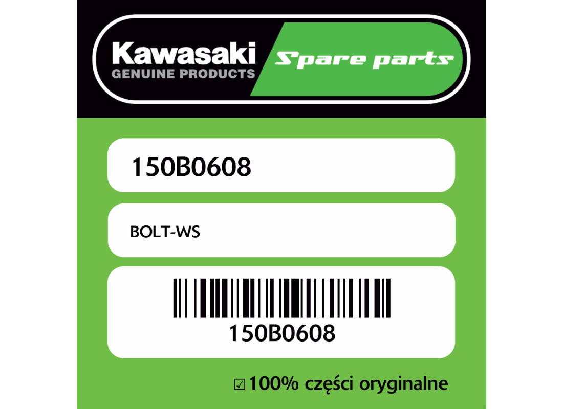 Śruba WS Kawasaki