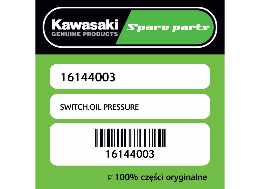 SWITCH,OIL PRESSURE