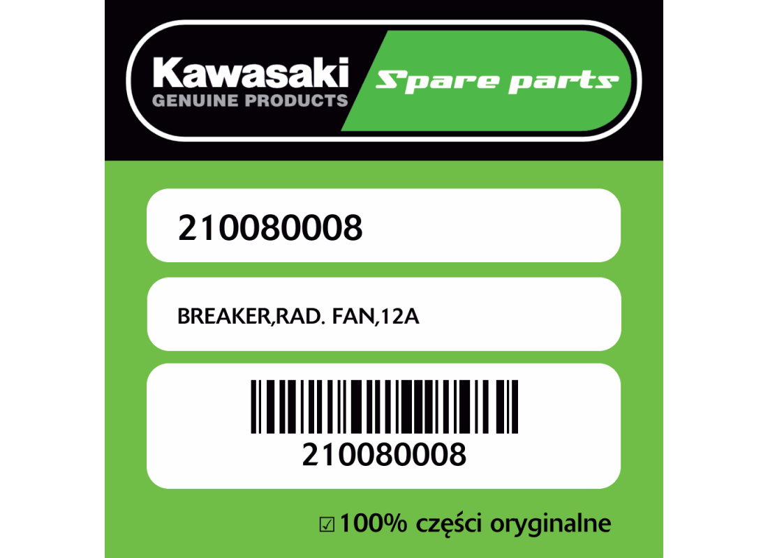 BREAKER,RAD. FAN,12A